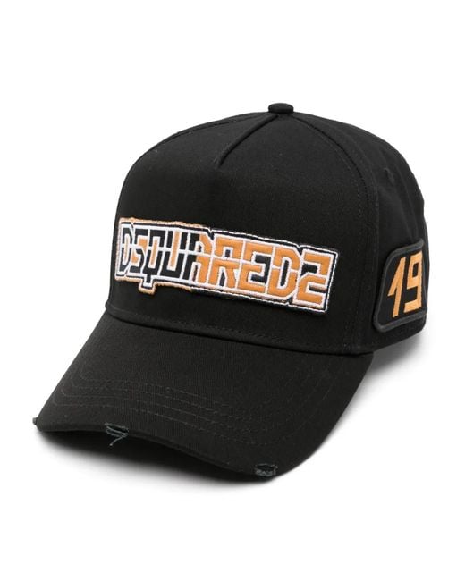 DSquared² Pet Met Logopatch in het Black voor heren