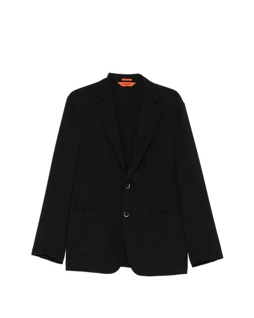 Barena Black Blazer Borgo Tropical for men