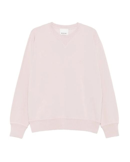 メンズ Isabel Marant ロゴ スウェットシャツ Pink