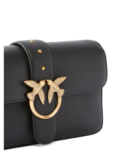 Borsa A Tracolla Love Birds di Pinko in Black
