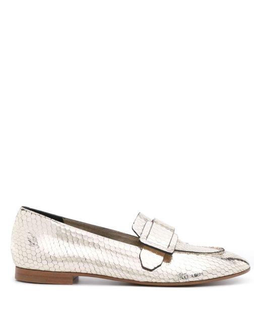Snakeskin loafers shop