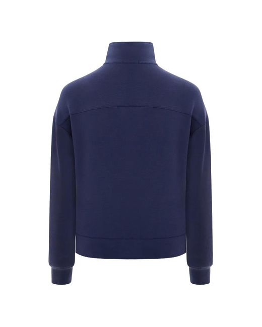 ANNAFOXY Blue Sweat Calme À Fermeture Zippée
