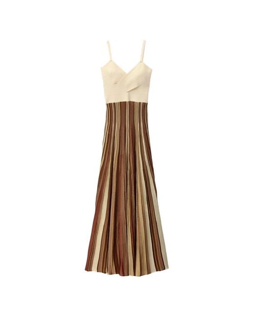 Ba&sh Natural Atia Maxi Dress