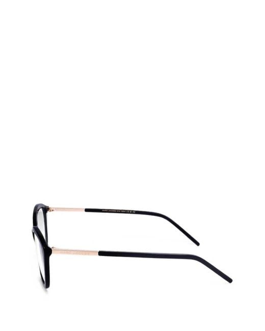 Marc Jacobs White Cat-Eye Frame Glasses