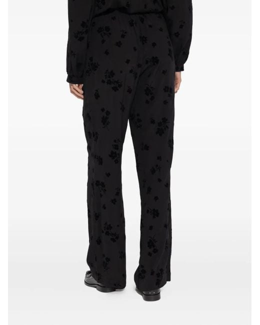 Zadig & Voltaire Black Drawstring Trousers