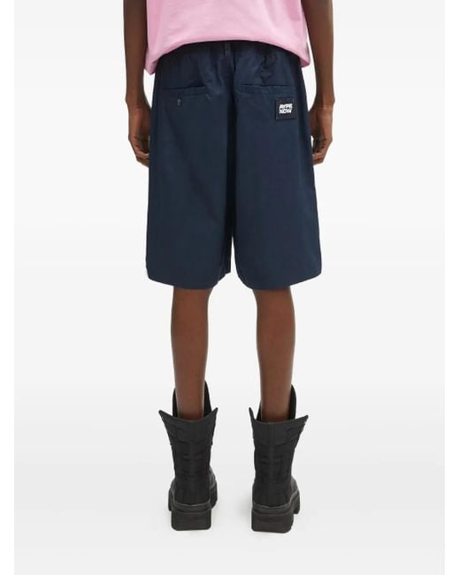 Bermudas con logo bordado Aape By A Bathing Ape de hombre de color Blue