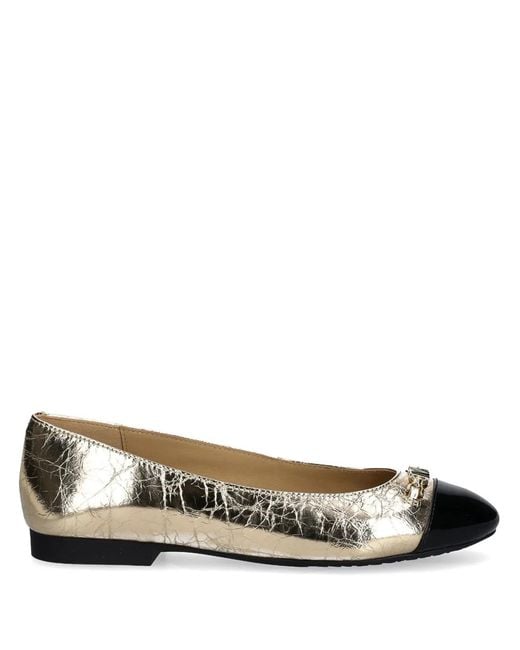 MICHAEL Michael Kors Metallic Rebecca Ballet Flats