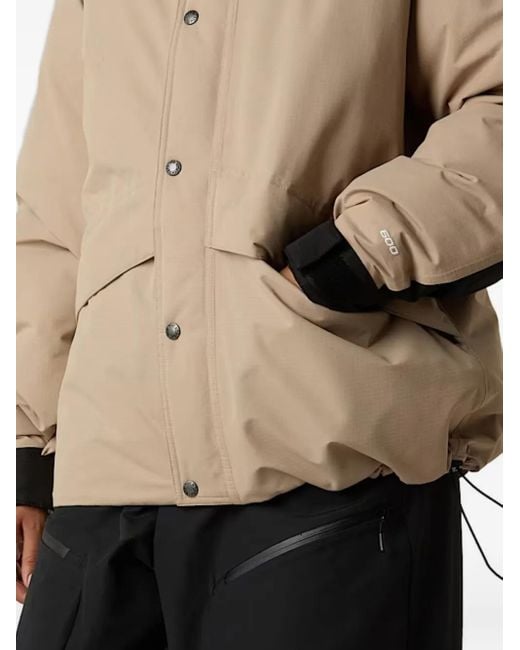 The North Face Natural Button-Fastening Hooded Jacket for men
