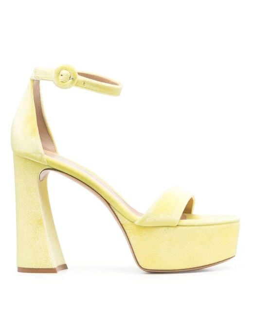 Gianvito Rossi Holly 70mm サンダル Metallic