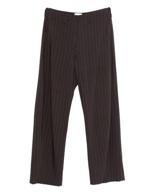 Magda Butrym Gray Pinstripe Pants