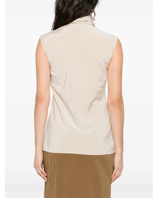 Alberta Ferretti Natural Elastan Top