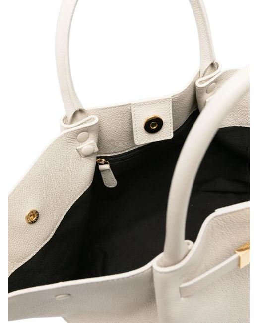 DeMellier London White Midi New York Tote Bag