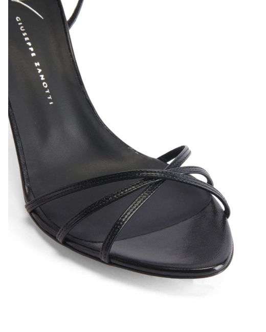 Giuseppe Zanotti Metallic Amiila Patent-leather Sandals