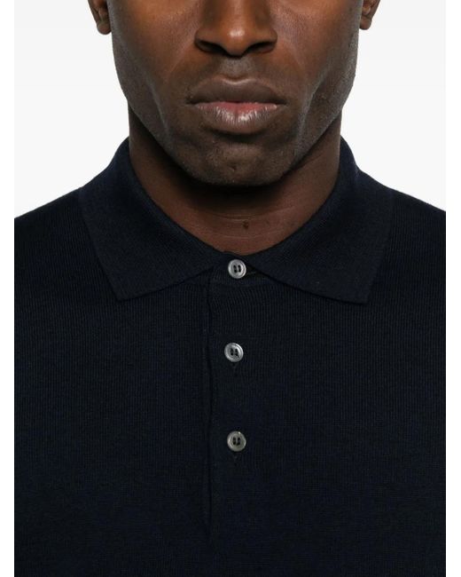 Tagliatore Blue Polo Palmer for men