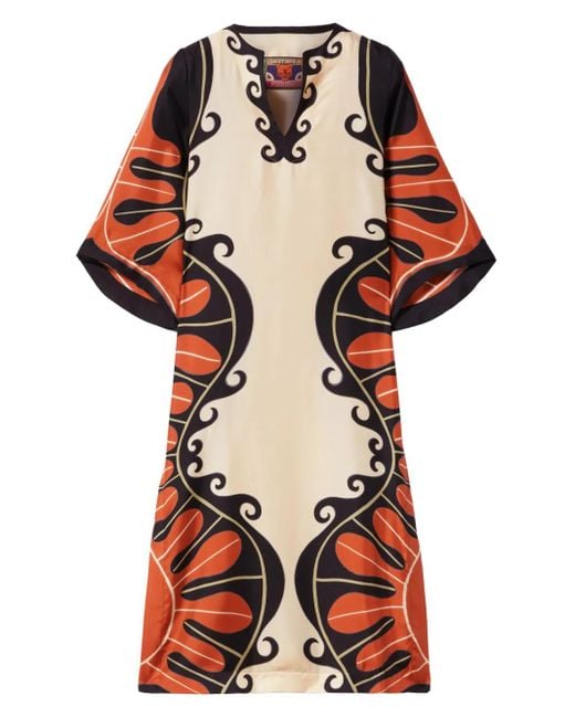 LaDoubleJ Red X Mother The Kaftan Dress