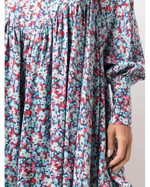 ROTATE BIRGER CHRISTENSEN Blue Alison Dress