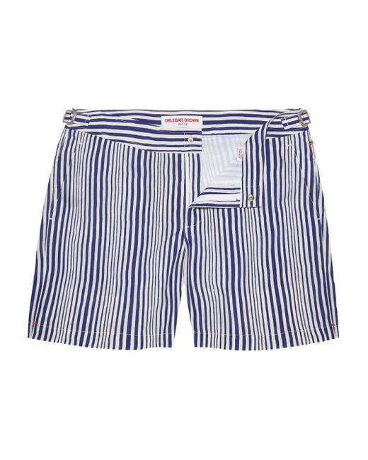 Orlebar Brown Zwembroek Met Print in het Blue voor heren