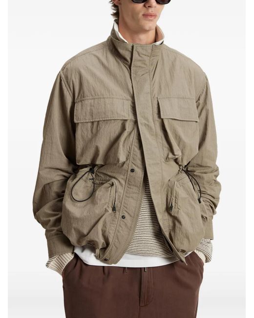 Woolrich Natural Olmetex Jacket for men