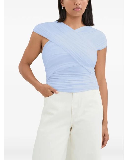 Top Alyssa Infinity MARCELLA de color Blue
