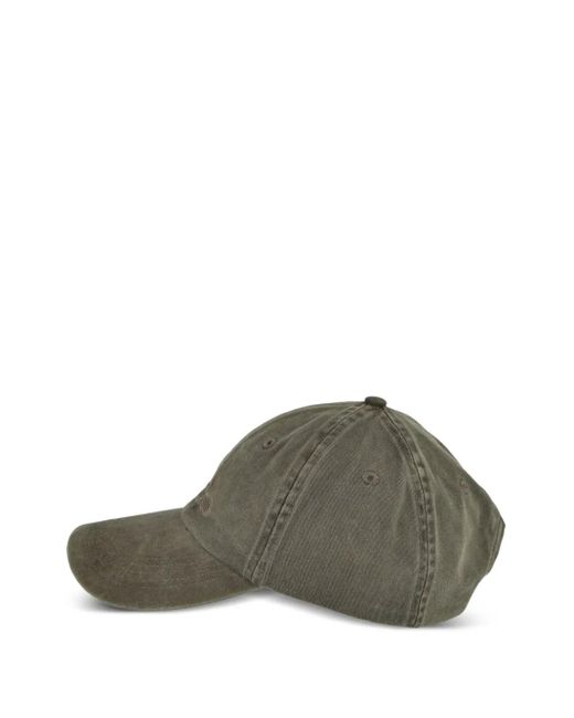 Cappello Da Baseball Con Ricamo di Stone Island in Green da Uomo