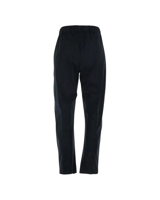 Semicouture Black Buddy Drawstring Trousers