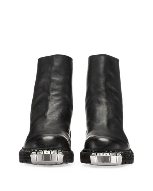 Guidi Black Big Daddy Back-Zip Boots for men