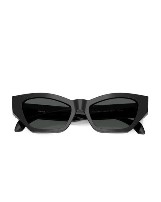 Occhiali Da Sole Cat-Eye di Versace in Black