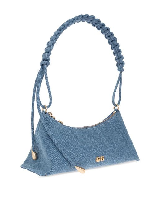 Cult Gaia Blue Osa Shoulder Bag