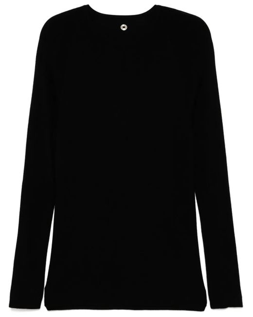 Label Under Construction Pullover Mit Rundhalsausschnitt in Black für Herren