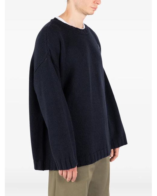 Societe Anonyme ワイドスリーブ セーター Blue