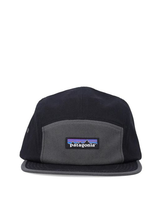 Patagonia Blue Maclure Panelled Cap