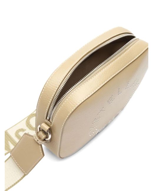 Stella McCartney Natural Logo Cross Body Bag