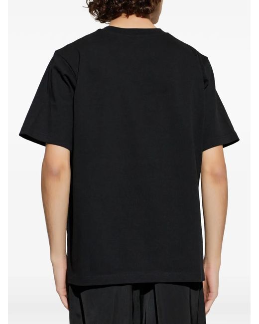 Casablanca Black Airbrush Mushroom T-Shirt for men