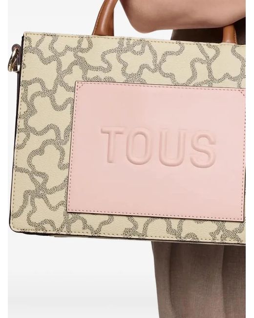 Tous Amaya Kaos ハンドバッグ M Pink