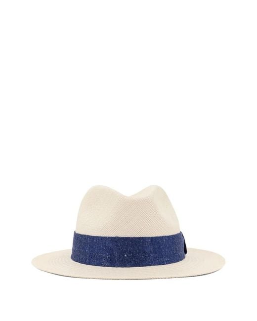 Kiton Blue Ribbon Hat for men