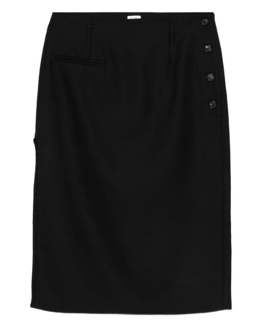 Falda de tubo con trabillas Covert de color Black