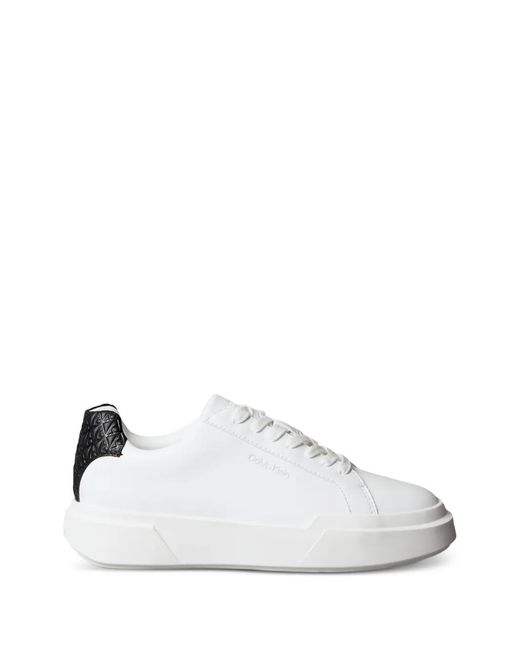 Calvin Klein White Ck Avenue Sneakers