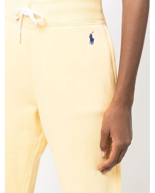 Polo Ralph Lauren Yellow Classic Jogging Bottoms