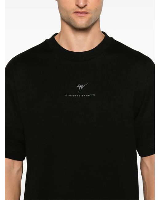 Giuseppe Zanotti Black Lr-62 T-Shirt for men