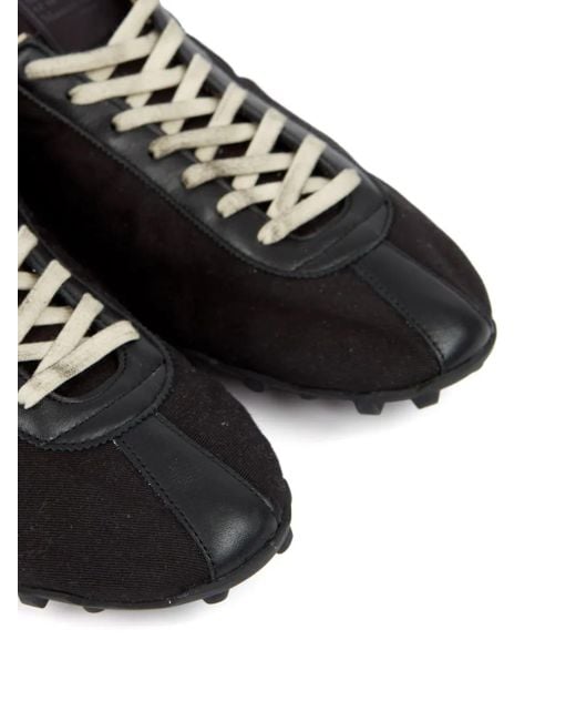 Maison Margiela Black Sprinters Low Sneakers for men