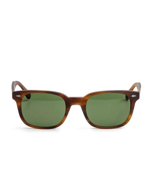 Moscot Green Boychick Sunglasses
