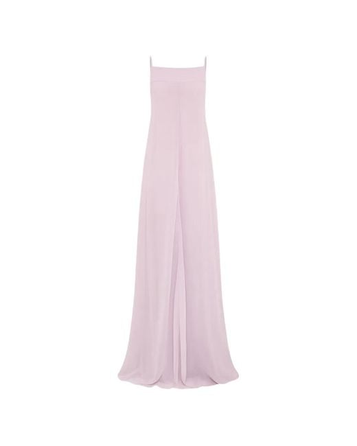 16Arlington Pink Febe Bow-Detail Maxi Dress