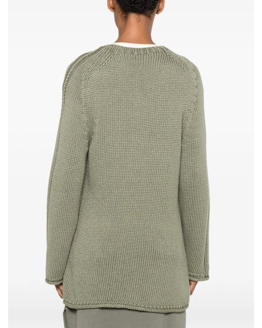 Our Legacy Green False Roundneck Knit