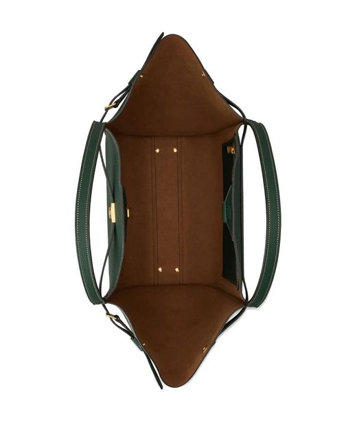 Tod's Green Medium Leather Tote