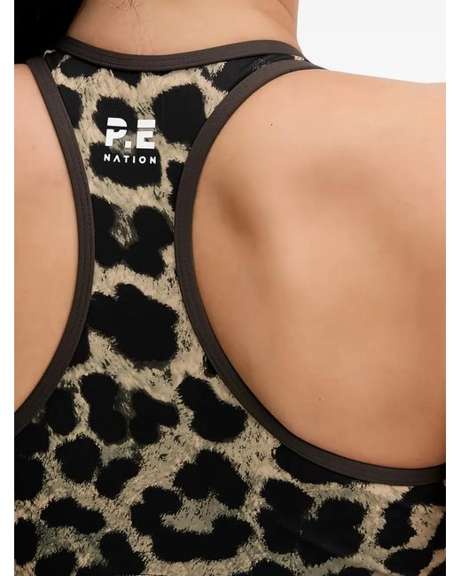 Reggiseno Con Stampa di P.E Nation in Black