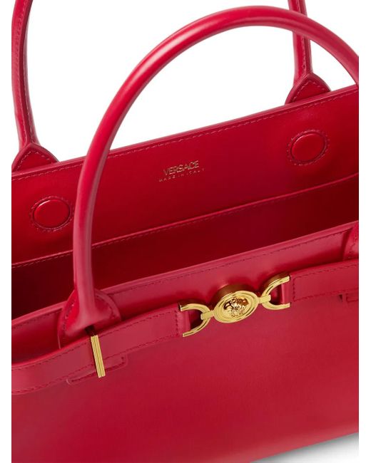 Bolso shopper Medusa '95 Versace de color Red