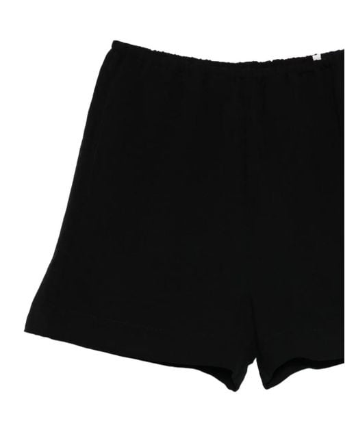 Nanushka Black Drawstring Shorts