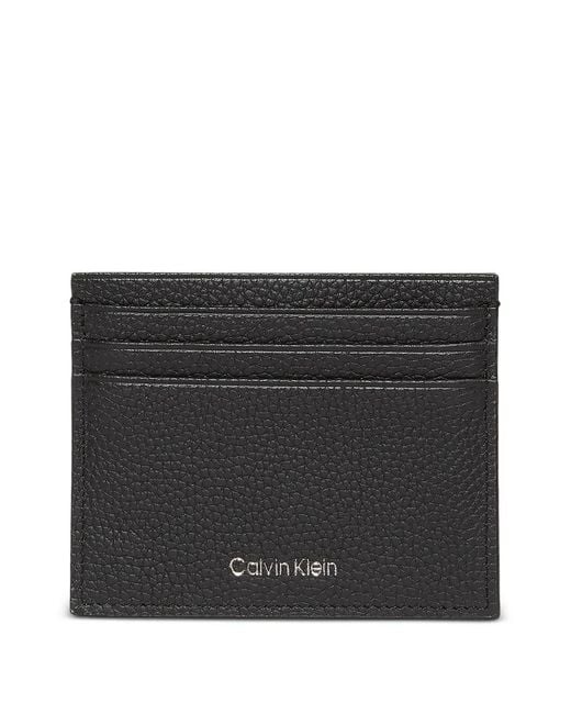 Calvin Klein Black Logo-Print Wallet for men