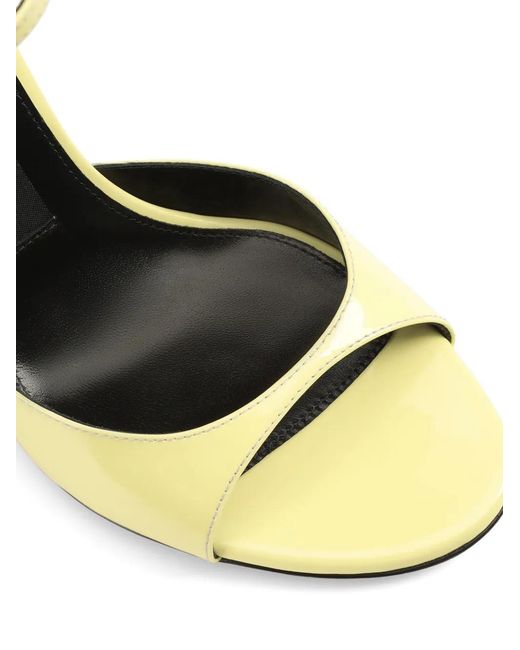 Sergio Rossi Metallic Godiva Sandals
