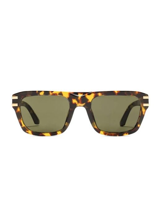 Dolce & Gabbana Green Tortoiseshell-Accented Sunglasses for men